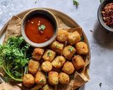 A picture of step 5 of Chill Coriander Potato Bites.