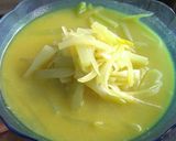 Foto langkah ke 4 dari resep Lodeh Labu Siam Pepaya Muda simple pakai bumbu racik (MPASIable).