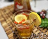 Foto langkah ke 4 dari resep Iced Honey Lemon Goji Berries.