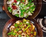 स्टर फ्राईड एग्ग्स विथ ओरिएन्टल वेज्जीस (Stir fried eggs with oriental veggies recipe in marathi) रेसिपी स्टेप 3 फोटो 