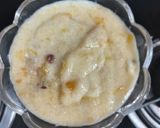 A picture of step 2 of Mango firni ramzan special.