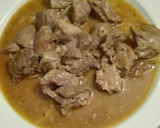 Foto del paso 2 de la receta: Magro de cerdo ibérico en salsa con especias para burritos
