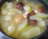รูปขั้นตอนการทำที่ 5 ของ ปีกบนไก่ต้มฟักมะนาวดอง