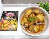 Foto langkah ke 6 dari resep Gulai Ayam Kentang (tanpa santan).