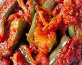Foto langkah ke 2 dari resep Balado terong ikan teri.