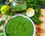 हरी धनिए की चटनी (Hari Dhaniya ki chutney recipe in hindi) रेसिपी चरण 5 फोटो