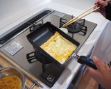 A picture of step 4 of Dashimaki Tamago - Japanese rolled omelet.