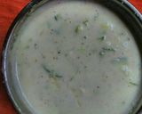 A picture of step 2 of Cucumber raita.