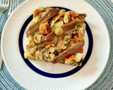 Foto del paso 7 de la receta: Ensalada de patata trufada con aguacate y anchoas