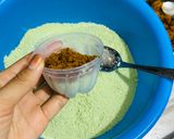 Foto langkah ke 6 dari resep Kue Putu Pandan Dengan Cetakan.