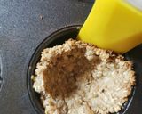 Foto del paso 3 de la receta: Tacitas de banana y dulce de leche🤩