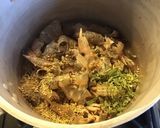 Une image de l'étape 2 de Bouillon de gambas maison.