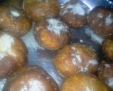 A picture of step 4 of Badhusha-Diwali sweet.