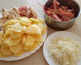 Foto del paso 1 de la receta: Supremas de Merluza en salsa con champiñones y gambones