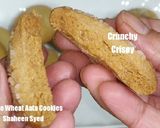 A picture of step 5 of Healthy whole wheat aata cookies with and without oven.