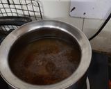 A picture of step 2 of Rajgira Amaranth Jaggery Sheera halwa.
