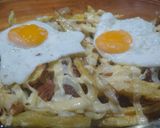 Foto del paso 7 de la receta: Picanha en cerveza, torre de papas, jamón y gratinadas a caballo