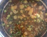 A picture of step 10 of Methi matar pulao.