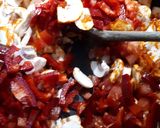 Bakonyi borda, kapros- túrós galuskával recept fázis 2 fotója