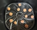 A picture of step 3 of Meatballs in the Air Fryer.