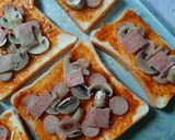 Foto langkah ke 2 dari resep Pizza roti tawar.