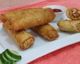 A picture of step 8 of Chicken Bar B Q Rolls.