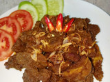 600. Oseng Daging bumbu Maranggi