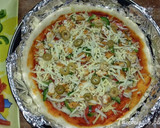 Foto del paso 2 de la receta: Pizza casera con pollo🍕