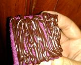 Foto langkah ke 6 dari resep Brownies Ungu 3 telur Kukus.