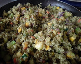 Foto del paso 7 de la receta: "Arroz" de Brócoli con verduras salteadas... 🍚🍙🥦🥦🥦🍙🍚🥒🌰🥕🥗