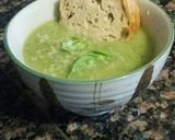 A picture of step 4 of Zucchini Soup.