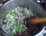 Foto del paso 5 de la receta: Alubias blancas con carne seca de cordero al ras el hanout