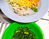 Foto langkah ke 1 dari resep Bihun Jagung Kering Kuah Capcay.