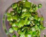 A picture of step 4 of Amla and Green chilli Pickle.