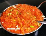 A picture of step 1 of Gajar halwa | carrot halwa.