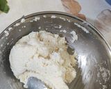 A picture of step 1 of Green Rava Dhokla.