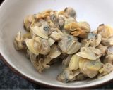Hình bước làm 1 của món Canh Rau Mồng Tơi Nấu Ngao Mát Lành