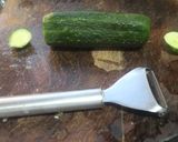 Foto del paso 1 de la receta: Tzatziki con majado y a daditos