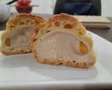 A picture of step 6 of Choux au craquelin.