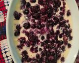 A picture of step 2 of Black N Blue Cobbler.