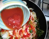 Foto del paso 4 de la receta: Fideos de forma distinta🍜