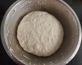 A picture of step 5 of Gozleme / Turkish stuffed flat bread.