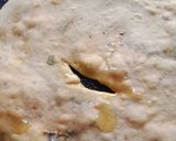 A picture of step 4 of Masala Paratha and aloo sabzi.
