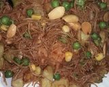 صورة لخطوة 4 من وصفة رزاحمر مع حشوه روعه😋❤