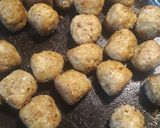 A picture of step 1 of Cheesy Meatball Sub.