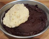 Foto del paso 7 de la receta Cheesecake de chocolate "sobao" en las nubes