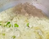 A picture of step 4 of White creamy chicken karahi.