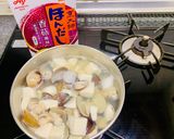 「烹大師香菇風味」0卡低熱量蛤蠣豆腐湯的食譜步驟3照片
