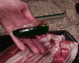 A picture of step 4 of Jalapeno Duck Poppers.