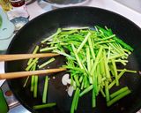 沙茶牛肉炒空心菜的食譜步驟4照片